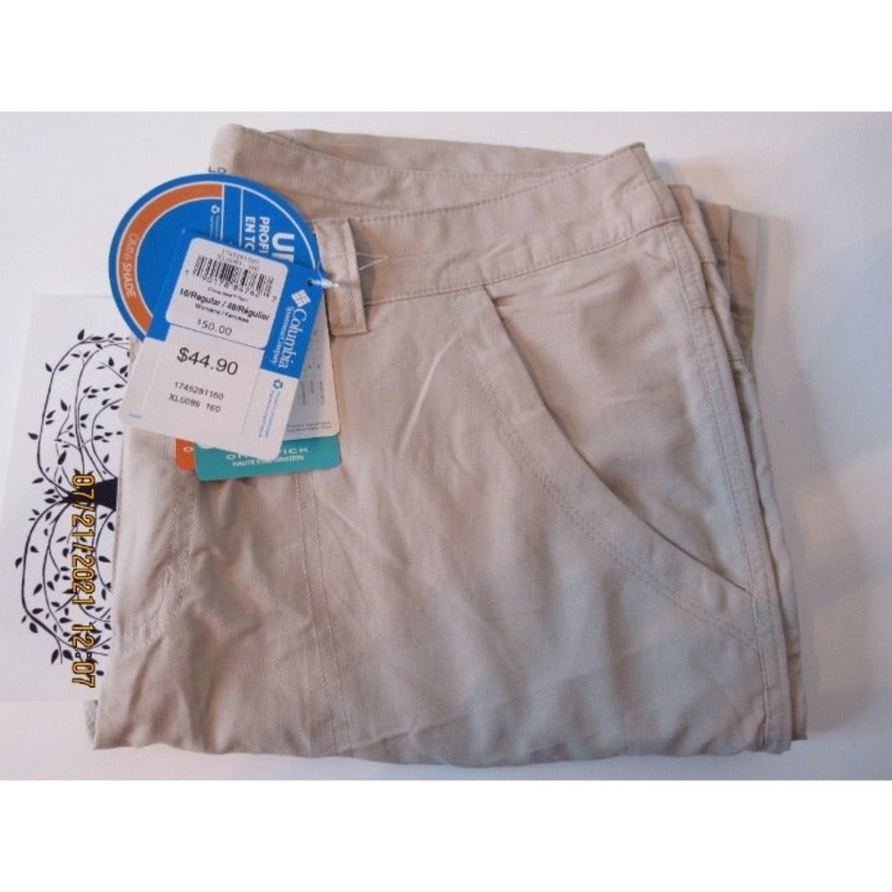 Ladies Columbia Hiking Trail Pants NWT Sz 16